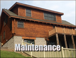  Lowgap, North Carolina Log Home Maintenance